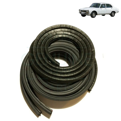 Peugeot 504 Door Weatherstrip Rubber Seal Set (1968-1986) (4 Pieces) 9301.72