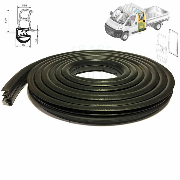 Sliding Door Seal Rubber Seal Replacement for Ducato, Relay, Boxer (2006