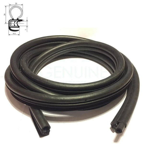 Peugeot Partner Front Door Aperture Weatherstrip Rubber Seal (1996-2008) 9023.FF
