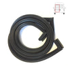 Rear Barn Left Door Weatherstrip Rubber Seal For Ford Transit MK5 (High Roof Only) (1994-2000)
