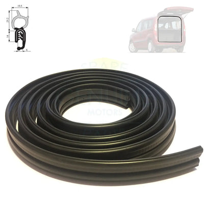 Rear Tailgate Weatherstrip Rubber Seal For Fiat Doblo MPV/Estate (2001-2010)