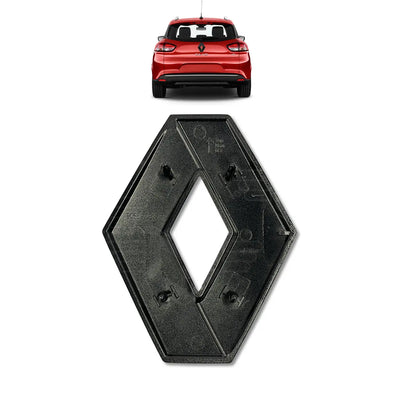 Renault Captur Rear Tailgate Lid Black Diamond Badge Emblem 908890837R