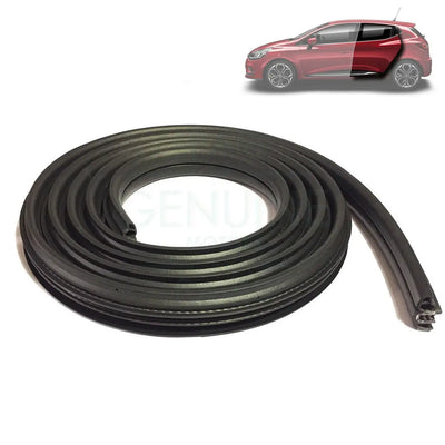 Rear Door Aperture Weatherstrip Rubber Seal For Renault Clio MK3 / MK4 (2005+) freeshipping - Genuine Motors UK