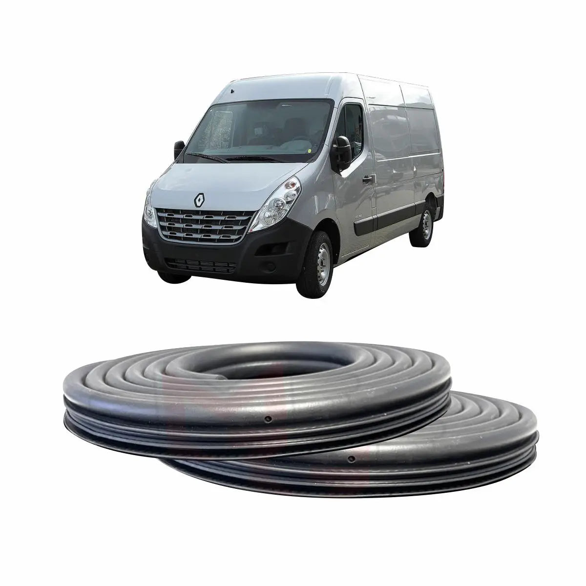EdgeVisors Wind Deflectors For Renault Master MK3/MK4 2010-2022 Van – 2pc Front