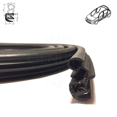 Renault Megane MK2 Front Door Weatherstrip Rubber Seal (5-Door Models) (2002-2009) 8200077500