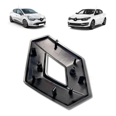 Renault Clio MK4 Front Gloss Black Diamond Emblem 628909470R