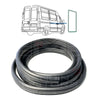 Side Loading Cargo Door Aperture Rubber Weather Seal For Iveco Daily MK3 and MK4 2007-2014 5801933129
