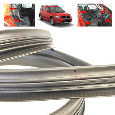 Skoda Yeti Door Weather Seal Replacement. OE Ref: 5L0867365C9B9