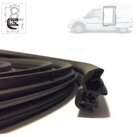 Sliding Door Weatherstrip Rubber Seal For Ford Transit Connect (2002-2011)