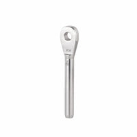 Marine Rigging Swage Eye - Forged Style, Stainless Steel Wire Rope Fitting