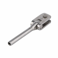 Marine Rigging Swage Strap Toggle Fork, Stainless Steel Wire Rope Fitting