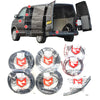 VW Transporter T5 T5.1 T6 Weatherstrip Seal Replacement Set Caravell Campervan