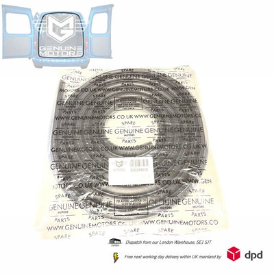 VW Volkswagen Caddy Rear Loading Door Aperture Weather Stripping Rubber Seal MK3 2004-2015, 2K0829193AC