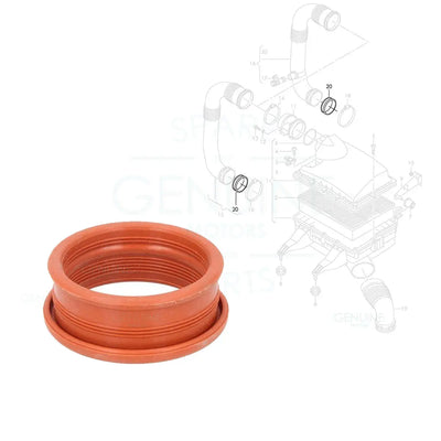 VW Crafter 2.5 TDI Air Intake Hose Gasket Seal Sleeve (2006-2013) 2E0129213A