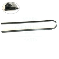 Volkswagen Door Window Slot Outer Rubber Seals For VW Golf MK1 (1974-1985) (2 Pieces) 255837703, 255837704