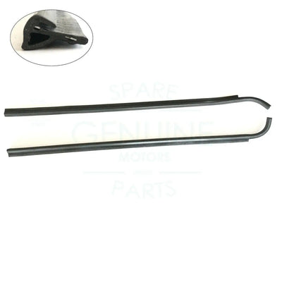 Volkswagen Door Window Slot Outer Rubber Seals For VW Golf MK1 (1974-1985) (2 Pieces) 255837703, 255837704