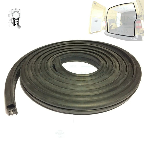Rear Tailgate Aperture Weatherstrip Rubber Seal For VW Volkswagen Transporter T5 (MK5) 2003-2015