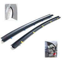 VW Volkswagen Transporter T5 T6 Front Door Wheel Arch Draft Excluder Weatherstrip (2 Pieces) OEM: 7H0837565A