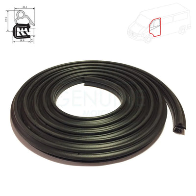 Volkswagen LT Front Door Weatherstrip Rubber Seal 1996-2006 2D1843791C