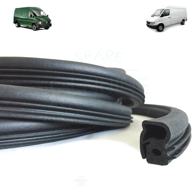 VW LT Rear Panel Door Weatherstrip Rubber Seal (1996-2006) 2D1829193E
