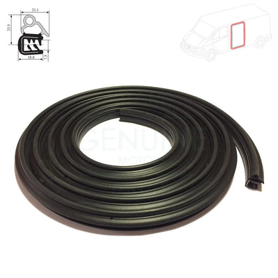 Volkswagen LT Sliding Door Rubber Seal 1996-2006 2D1843791